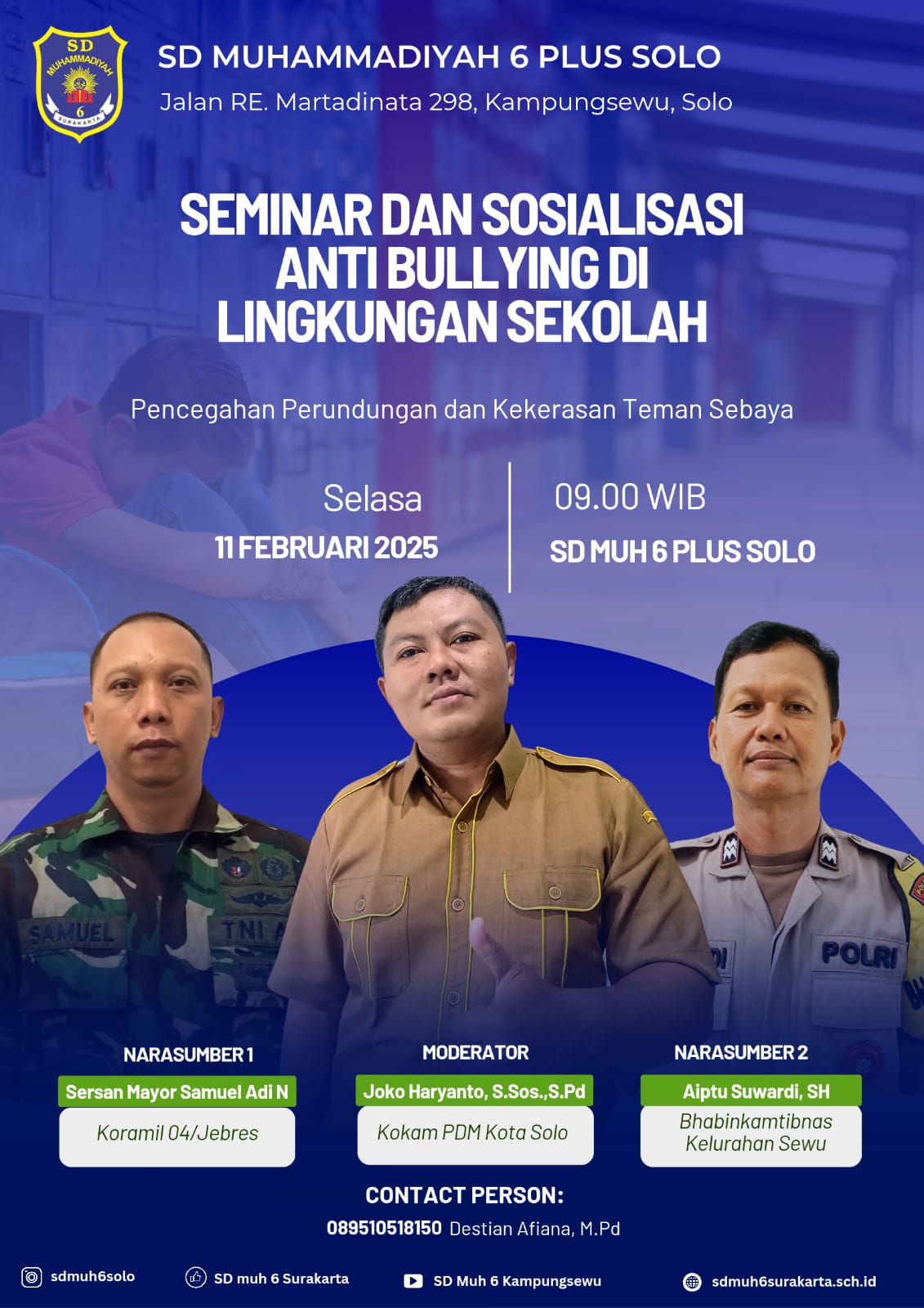 seminar dan sosialisasi dilingkungan sekolah